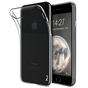 iPhone 7 Plus Case, iPhone 8 Plus Case, Tauri [Scratch Resistant] Premium Slim Thin Flexible Soft TPU Protective Case Cover For Apple iPhone 7 Plus / iPhone 8 Plus(Clear)