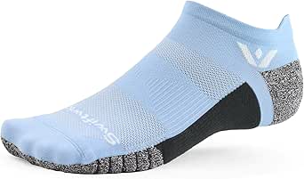 Swiftwick- FLITE XT ZERO Non-Slip Running Socks, Golf Socks, Ultimate Stability