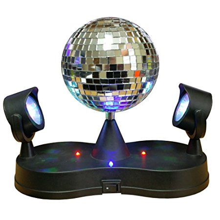 Adkins Professional Lighting LED Revolving Disco Mirror Ball