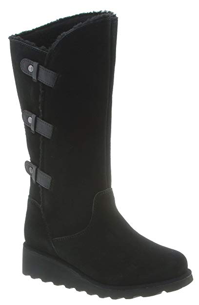 Bearpaw Womens Rubber Closed Toe Knee High Fashion Boots