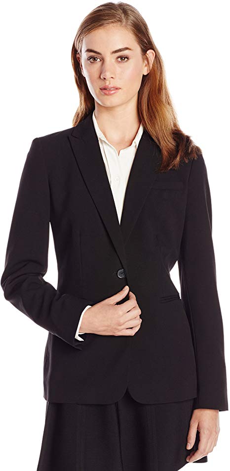 Calvin Klein Women's Single Button Suit Jacket