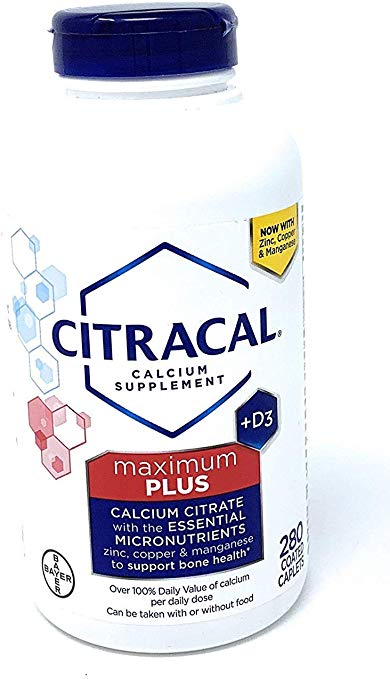 Citracal maximum with Vitamin D3, Limitedd Larger sizee - 280 Count Total