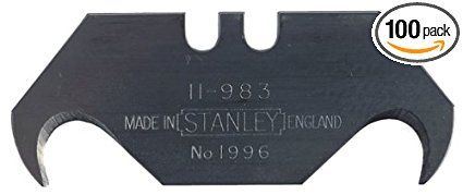 Stanley 11-983A Large Hook Blade (100-Pack) with Dispenser