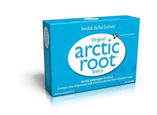 Original Swedish Viking Arctic Root, Rhodiola Rosea SHR-5 Extract 40 Caps 180 mg