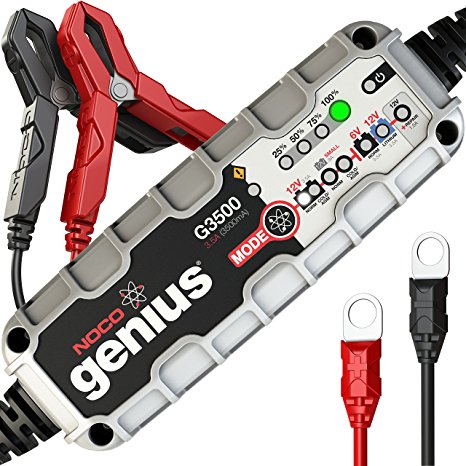 NOCO Genius G3500UK 6V/12V 3.5 Amp UltraSafe Battery Charger