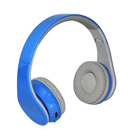 XMAS Gift---New Beyution513 Blue@ Smart Wireless Bluetooth Headphone black color---for Apple/Sony/SAMSUNG GALAXY/MICROSOFT/Amazon Kindle/Hipstreet/Lenovo/Nabi/Barnes & Noble Nook/Leapfrog/ HP/ Toshiba/ Blackberry/ D2/ Razer/ Vtech/ Kaser/ Zeki and all Tablet MID which have bluetooth function device.
