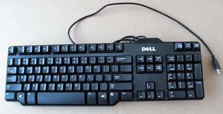 Dell RT7D50 Slim 104-key USB Keyboard - Black - US