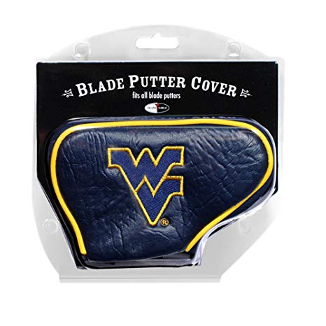 West Virginia Mountaineers Blade Putter Cover from Team Golf