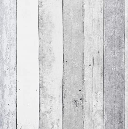 78.7''x17.7'' White Wood Wallpaper Grey White Contact Paper Wood Gray White Wallpaper Shiplap Grey White Wood Peel and Stick Wallpaper Removable White Self Adhesive Shelf Drawer Liner Wall Vinyl Roll