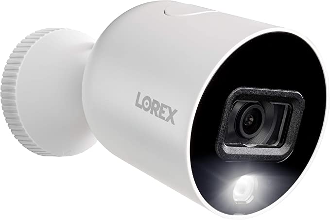 Lorex 1080p Weatherproof Indoor/Outdoor Camera, Home Surveillance & Ultra HD Smart Deterrence Security Camera w/Long Range Color Night Vision - 32G Storage