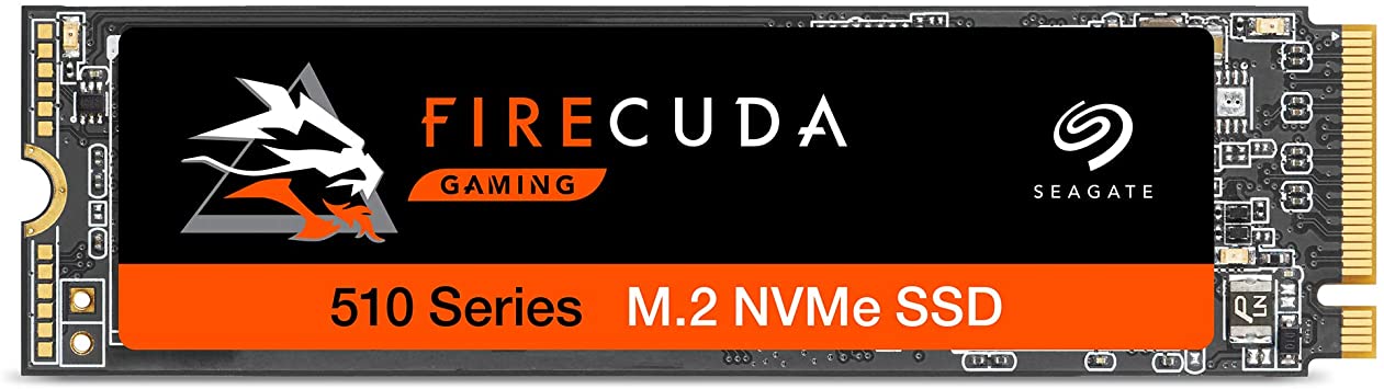 Seagate Firecuda 510 500GB Performance Internal Solid State Drive SSD PCIe Gen3 X4 NVMe 1.3 for Gaming PC Gaming Laptop Desktop - 3-Year Rescue Service (ZP500GM3A001)