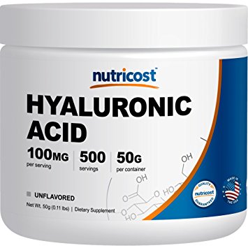 Nutricost Hyaluronic Acid Powder 50 Grams