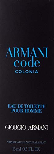 Armani Code Men Eau de Toilette Spray, 0.5 Ounce