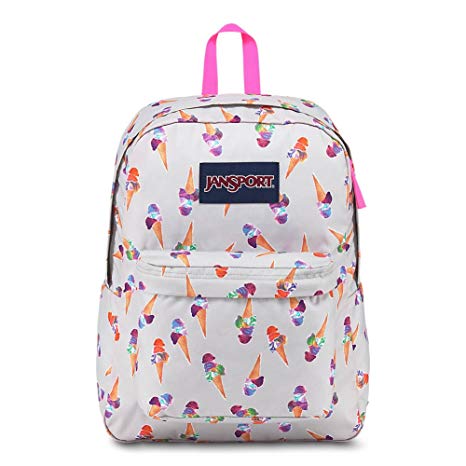 JanSport Superbreak Backpack - Cones And Scoops - Classic, Ultralight