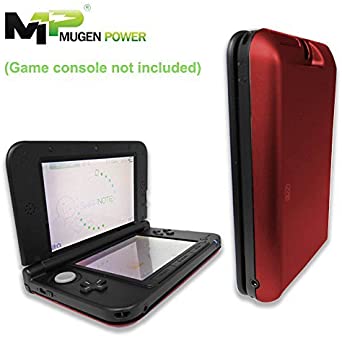 Mugen Power for Nintendo 3DS XL/LL 5800mAh Triple Power Extended Kits NOT Included Game and Console with Self Upgrading Battery Tools and MP Back Cover Included (1 Black 1 Red Cover)