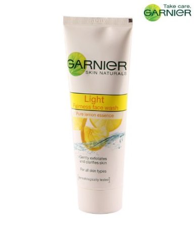 Garnier Light Fairness Face Wash 50 g (Pack of 2)