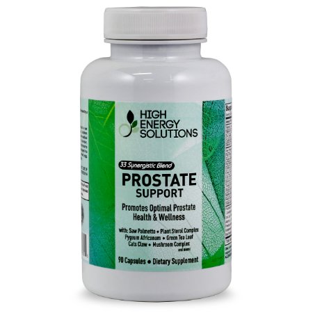 Prostate Supplement - Saw Palmetto Plus 30 Herbs, Vitamins, Minerals - Support For Optimal Prostate Health - Promotes Sexual Health, Reduces Urination - Hair Loss - 90 Veg Caps - USA - 100% Guarantee