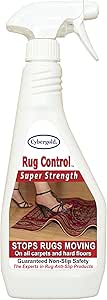 Cybergold - Rug Control Spray NEW IMPROVED FORMULA Anti Creep Anti Slip Spray Stop Rugs Slipping Creeping - Super Strength - 500 ml