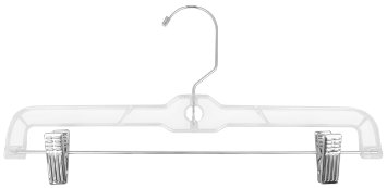 Crystal Skirt/Pant Hangers (Pack of 12) by Utopia Home