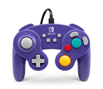 Wired Controller for Nintendo Switch - GameCube Style: Purple (Nintendo Switch)