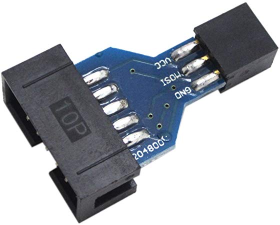 WINGONEER® Smaller 10Pin to 6Pin Adapter Board for AVRISP MKII USBASP STK500