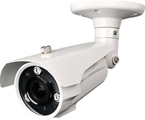 HQ-Cam Bullet Day Night Video Outdoor/Indoor weatherproof Security Camera 700TVL High Resolution 1/3" Pixel Plus 960H DSP Built-in 2.8-12mm Vari-Focal Lens 3 Matrix Infared LEDS for CCTV Home Surveillance DVR System