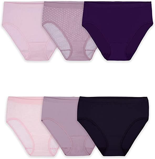 Fruit of the Loom Women's Seamless Underwear (Regular & Plus Size)