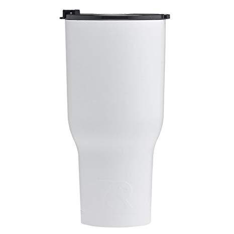 RTIC Double Wall Vacuum Insulated Tumbler, 40 oz, White