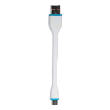 Esorun 48-Inch Cute Pliable and Durable Micro USB Cable White SC5P