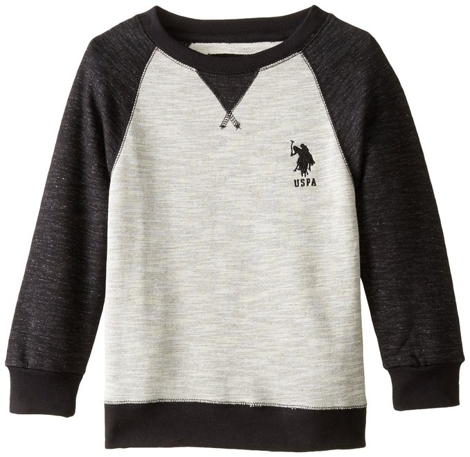 U.S. Polo Assn. Boys' French Terry Pullover