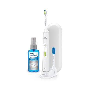 Philips Sonicare HealthyWhite Plus Sonic Electric Rechargeable Toothbrush, Standard Packaging, HX8911/02