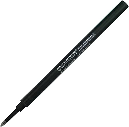 Monteverde Ceramic Rolleball Black Refill to Fit Most Capped Rollerball Pens, Fine Point, 2-Pack