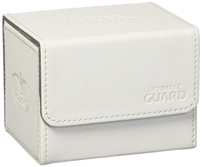 Ultimate Guard Sidewinder Deck Box 100  XenoSkin Card Game, White, Large