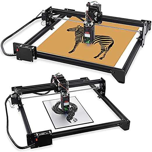 Laser Engraver,20w Laser Engraving Machine CNC Laser Engraver for Wood and Metal 5000mw Laser Cutter,410x400mm Engraving Area DIY Engraving Machine for Aluminum, Stainless Steel, Ceramics, Leather