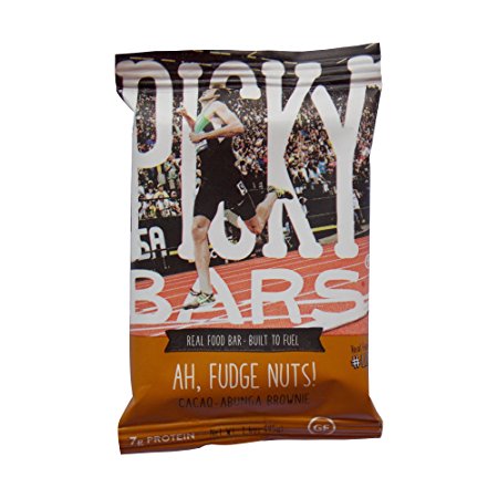Picky Bars Ah, Fudge Nuts!: All Natural Gluten Free Vegan Protein Energy Bar (1 box = 10 bars)