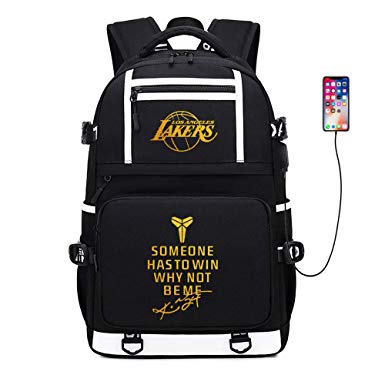 Basketball Player Star Kobe Multifunction Backpack Travel Student Backpack Fans Bookbag