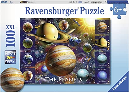 Ravensburger 10853 The Planets Jigsaw Puzzles (100 Piece)