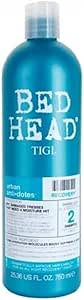 Bed Head by Tigi Urban Antidotes Recovery, Shampooing hydratant pour cheveux secs, 750 ml