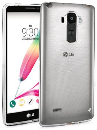 LK Scratch Resistant TPU Gel Rubber Soft Skin Silicone Protective Case for LG G Stylo - Clear