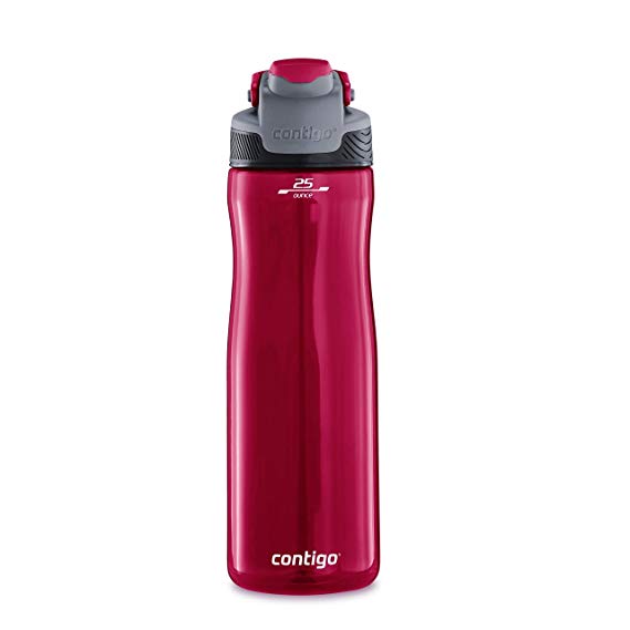 Contigo 2079491 AUTOSEAL Fit Water Bottle, 25 oz, Sangria