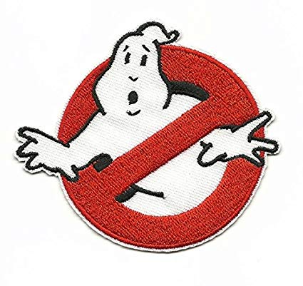 GHOSTBUSTERS Iron On/Sew On Embroidered Patch