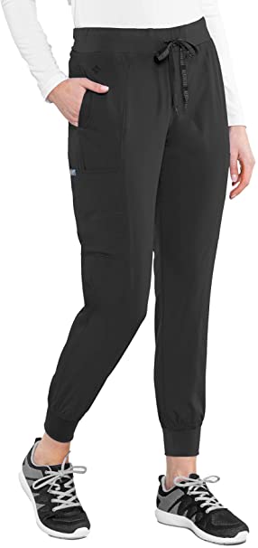 Med Couture Peaches Women's Seamed Jogger Pant