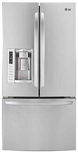 LFXS24623S  LG 32 34 242 cuft Ultra-Capacity French Door Refrigerator Stainless Steel