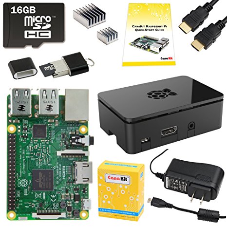 CanaKit Raspberry Pi 3 Complete Starter Kit - 16 GB Edition