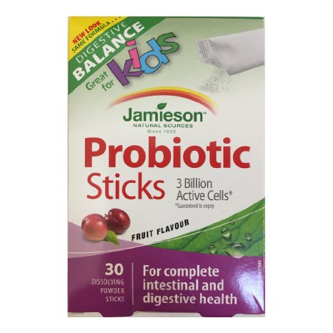 Probiotic Sticks-30 sticks Brand Jamieson Laboratories