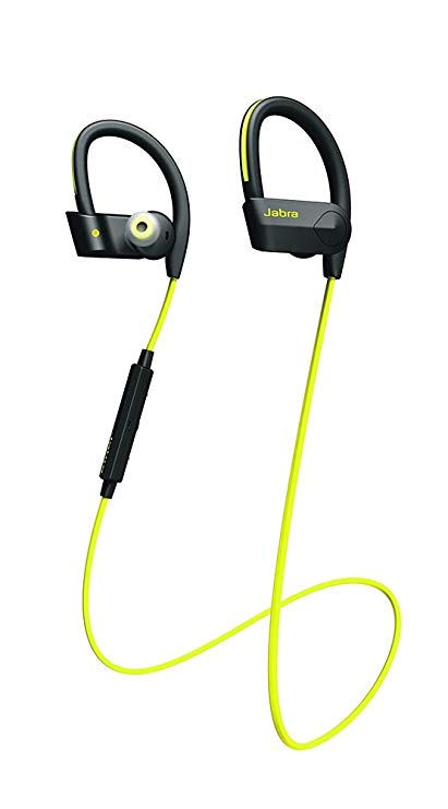 Jabra Sport Pace Wireless Bluetooth Earbuds Yellow (Certified Refurbished)