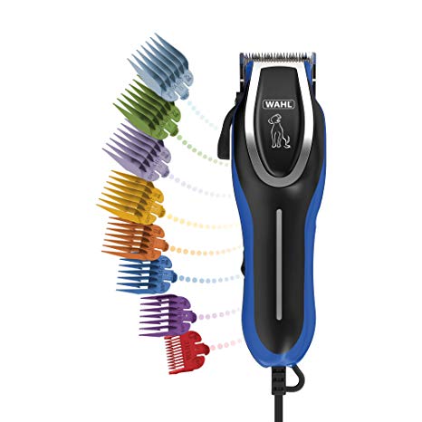 Wahl Dog Clipper U-Clip - Corded Clipper with Colour Coded Combs