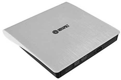 External DVD Drive & CD Burner By Novapolt - Ultra Slim, Portable Design Rewriter - USB 3.0 Technology For Faster Data Transfer - Compatible With USB 2.0 & 1.1 Ports - Ideal For Windows, Linux & Mac