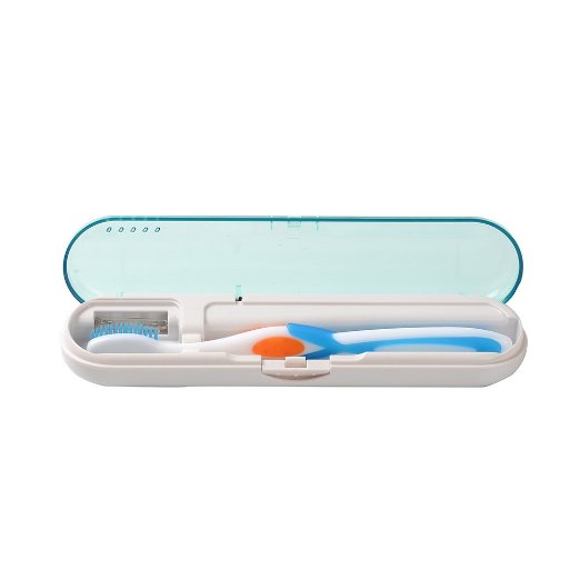 Easyinsmile Toothbrush Sanitizer box Toothbrush sterilizer (blue)