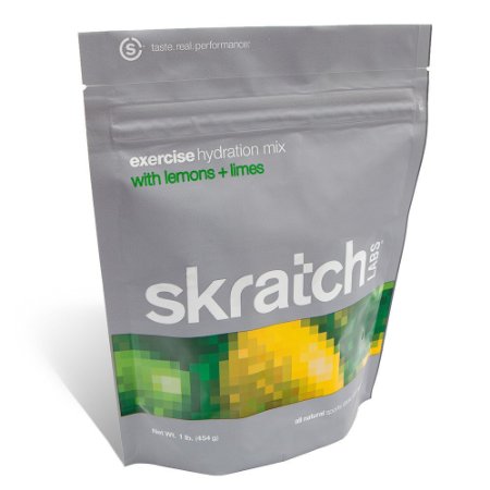 Skratch Labs Exercise Drink Mix: Lemons and Limes; 1lb Bag (40 servings)